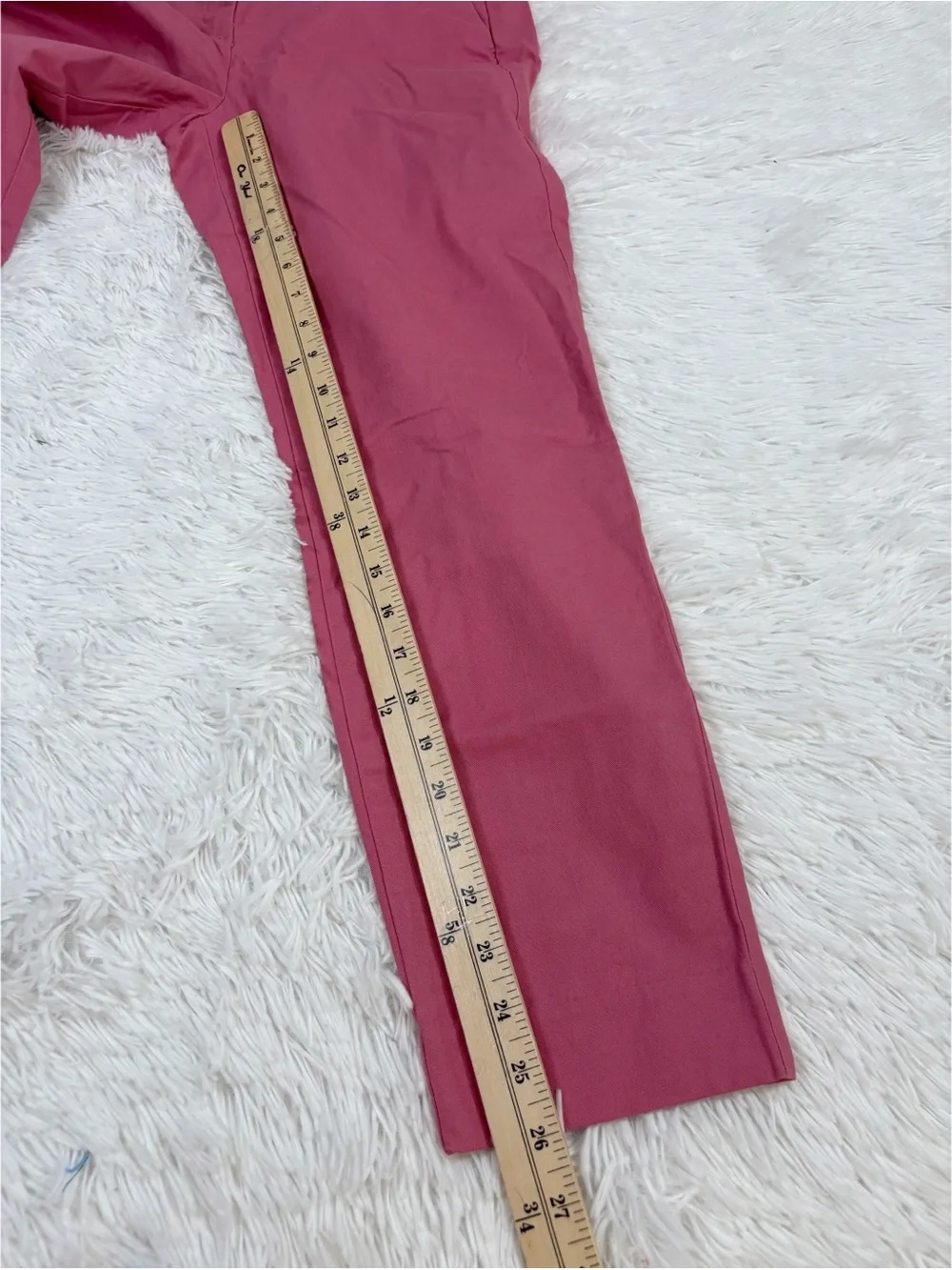 J. Crew Mercantile NWT size 8 Effortless Slim Crop Chino Pants‎ Stretch in pink